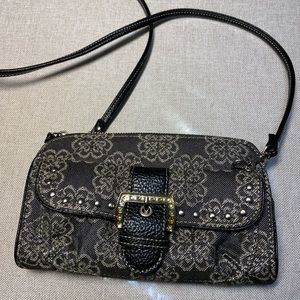 New Kathy Van Zeeland Clutch Wallet Crossbody